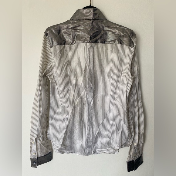 Dolce & Gabbana women’s shirt ( metallic accents)size small - Picture 2 of 9